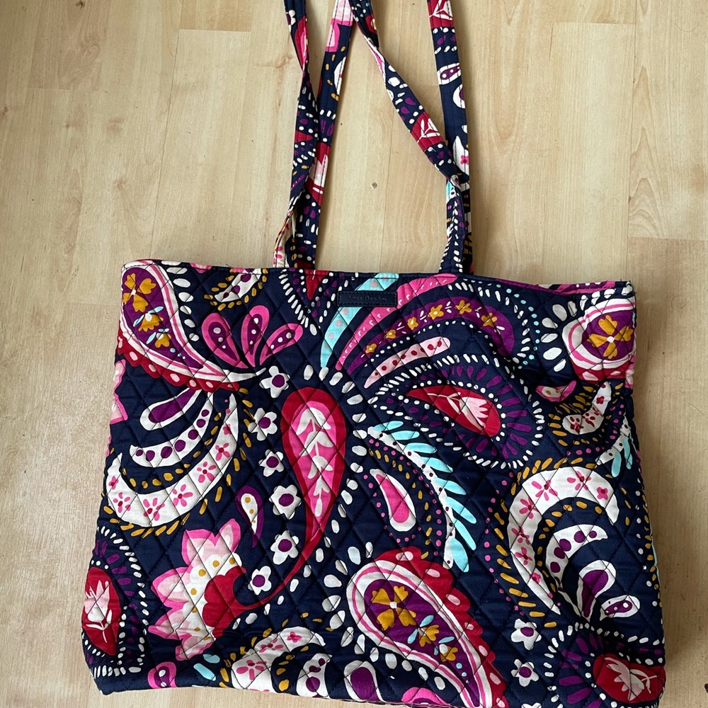 Vera Bradley Painted Paisley Tote Bag